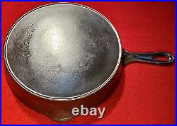 Wagner Cast Iron Size 8 Skillet Sits Flat