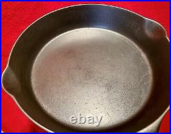 Wagner Cast Iron Size 8 Skillet Sits Flat