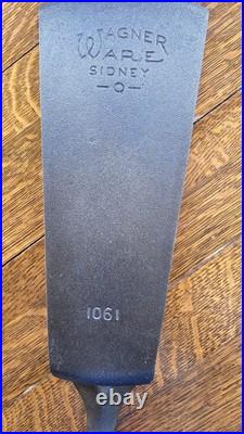 Wagner HTF #11 Smooth Bottom Cast Iron Skillet Spatula Repurposed, Price Reduced
