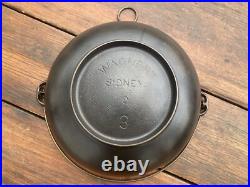 Wagner Sidney #3 Cast Iron Scotch Bowl