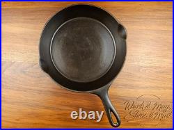 Wagner Sidney, O #7A Vintage Restored Cast Iron Skillet Arc/Straight Logo