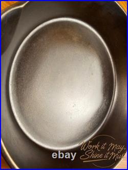 Wagner Sidney, O #7A Vintage Restored Cast Iron Skillet Arc/Straight Logo