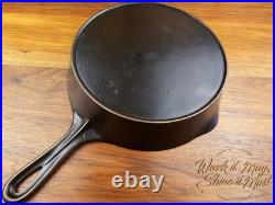 Wagner Sidney, O #7A Vintage Restored Cast Iron Skillet Arc/Straight Logo