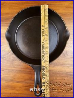 Wagner Sidney, O #7A Vintage Restored Cast Iron Skillet Arc/Straight Logo