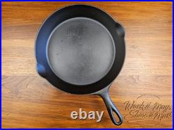 Wagner Sidney O #8 Vintage Restored Cast Iron Skillet Double Arc Logo