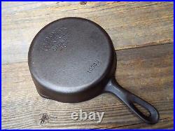 Wagner Stylized Logo 3 PC Cast Iron Skillet Set 10-1/2, 9, & 6-1/2, restored