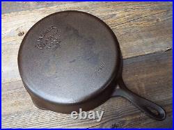 Wagner Stylized Logo 3 PC Cast Iron Skillet Set 10-1/2, 9, & 6-1/2, restored