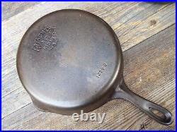 Wagner Stylized Logo 5 PC Cast Iron Skillet Set #'s 10, 8, 6, 5, & 3, restored