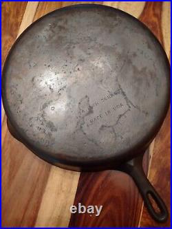 Wagner (Unmarked) #12, Cast Iron 14 Inch Skillet, Made in USA