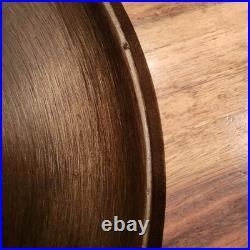 Wagner (Unmarked) Hand Griddle #9, MIUSA, Screw Mark, MM B, Restored