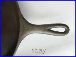 Wagner Ware -0- Sidney No 12 Cast Iron Skillet 1062 Rare Vintage Good Condition