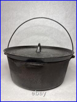 Wagner Ware 10 Tite-Top Dutch Oven Pat Mar 16 1920 No Legs FREE SHIPPING C1