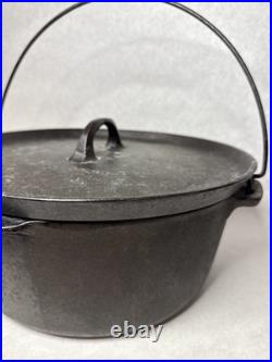 Wagner Ware 10 Tite-Top Dutch Oven Pat Mar 16 1920 No Legs FREE SHIPPING C1