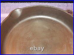 Wagner Ware 13 Cast Iron Skillet Pan #1063 Heat Ring