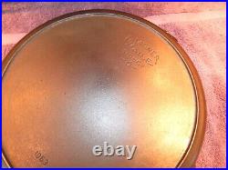 Wagner Ware 13 Cast Iron Skillet Pan #1063 Heat Ring