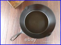 Wagner Ware #9 Cast Iron Deep Skillet Chicken Fryer & Matching Cover Restored