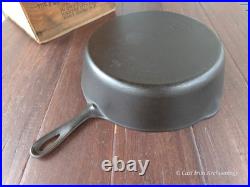 Wagner Ware #9 Cast Iron Deep Skillet Chicken Fryer & Matching Cover Restored