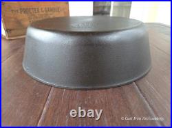 Wagner Ware #9 Cast Iron Deep Skillet Chicken Fryer & Matching Cover Restored