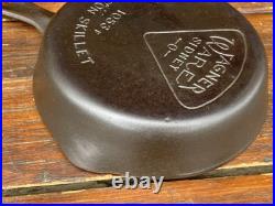 Wagner Ware Cast Iron #3 Pie Logo Skillet