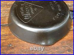 Wagner Ware Cast Iron #3 Pie Logo Skillet