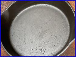 Wagner Ware Cast Iron #3 Pie Logo Skillet