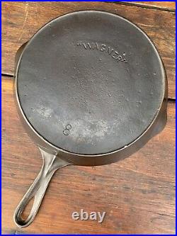 Wagner Ware Cast Iron #7 Arc Logo Skillet