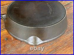 Wagner Ware Cast Iron #7 Arc Logo Skillet