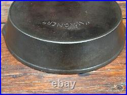 Wagner Ware Cast Iron #7 Arc Logo Skillet