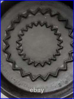 Wagner Ware Cast Iron #8 Fully Marked Drip Drop Roaster Lid #1268 Free Fast Ship