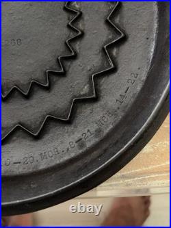 Wagner Ware Cast Iron #8 Fully Marked Drip Drop Roaster Lid #1268 Free Fast Ship