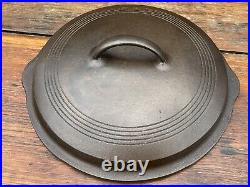 Wagner Ware Cast Iron #8 Ring Top Skillet Lid