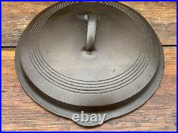 Wagner Ware Cast Iron #8 Ring Top Skillet Lid