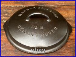 Wagner Ware Cast Iron #8 Skillet with Matching Fully Marked Lid