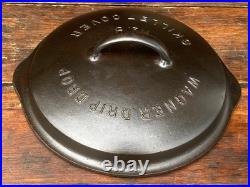 Wagner Ware Cast Iron #8 Skillet with Matching Fully Marked Lid