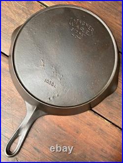 Wagner Ware Cast Iron #8 Skillet with Matching Fully Marked Lid