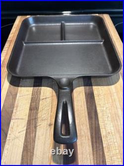 Wagner Ware Cast Iron Bacon and Egg skilet