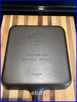Wagner Ware Cast Iron Bacon and Egg skilet