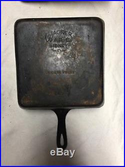 Wagner Ware Cast Iron Chicken Fryer With Lid