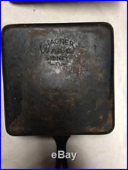 Wagner Ware Cast Iron Chicken Fryer With Lid