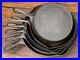 Wagner Ware Cast Iron First Series Matching Skillet Set (7-12)