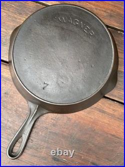 Wagner Ware Cast Iron First Series Matching Skillet Set (7-12)
