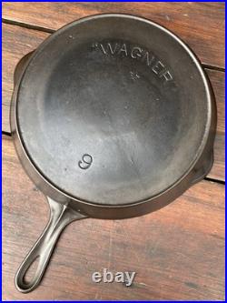 Wagner Ware Cast Iron First Series Matching Skillet Set (7-12)