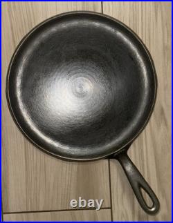 Wagner Ware Cast Iron Griddle Skillet No. 8 Heat Ring Great Condition Restored