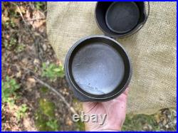 Wagner Ware Cast Iron Hot Pot with Lid