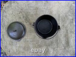 Wagner Ware Cast Iron Hot Pot with Lid