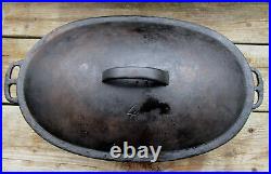 Wagner Ware Cast Iron Roaster #4