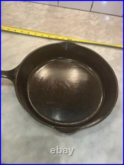 Wagner Ware Cast Iron Skillet #8 Sidney O Vintage USA 10