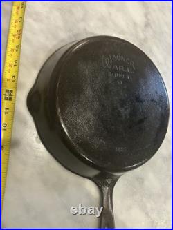 Wagner Ware Cast Iron Skillet #8 Sidney O Vintage USA 10