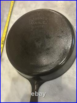 Wagner Ware Cast Iron Skillet #8 Sidney O Vintage USA 10