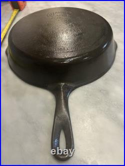 Wagner Ware Cast Iron Skillet #8 Sidney O Vintage USA 10